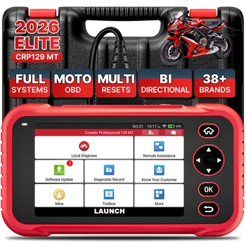 CRP129 MT OBD จักรยานยนต์ YAMAHA/Polaris/KAWASAKI/Harley /Keller/BRP/BMW ฯลฯ