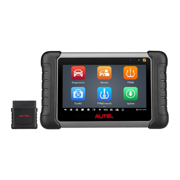 AUTEL MaxiPRO MP808S-TS แสดงแท็บเล็ตและ MaxiVCI Mini
