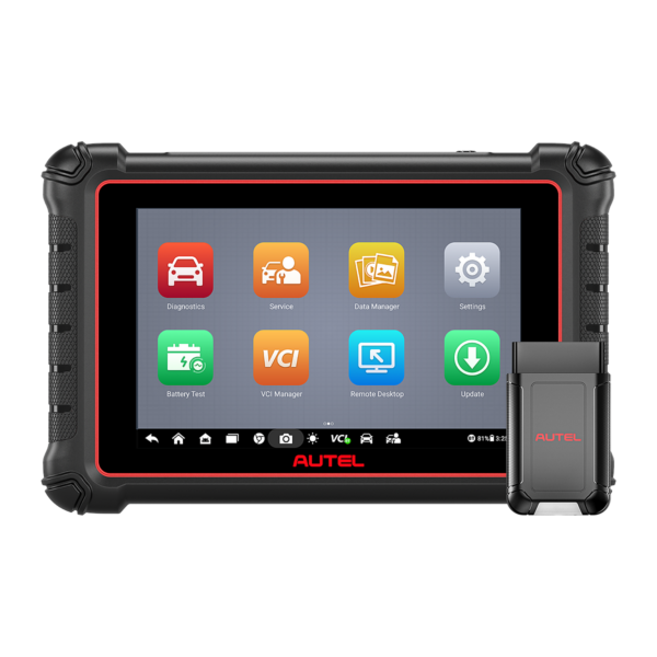 AUTEL MaxiPRO MP900-BT KIT แสดงแท็บเล็ตและ VCI Bluetooth